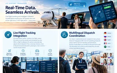 The Future of VIP Airport Transfers: Real-Time Telematics & Multilingual Dispatch