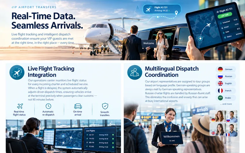 The Future of VIP Airport Transfers: Real-Time Telematics & Multilingual Dispatch
